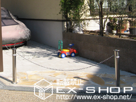 のカーゲート スペースガードF76型 施工例