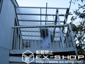 のテラス屋根 ヴェクターテラス F型 テラスタイプ 単体 積雪〜20cm対応 施工例