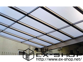 のテラス屋根 ライザーテラス? F型 テラスタイプ 積雪〜20cm対応 施工例