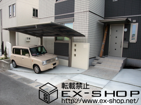 のカーポート カーブポートシグマIII 積雪〜20cm対応 施工例