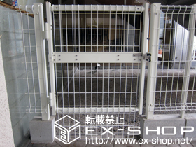 の門扉 ハイグリッド門扉N8型 片開き 施工例