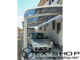 Value Selectのカーポート プレシオスポート アルファ縦連棟 積雪～20cm対応 施工例