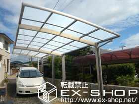 のカーポート カーブポートシグマIII 積雪〜20cm対応　 施工例