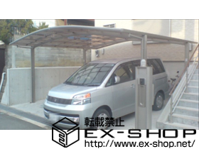 のカーポート カーブポートシグマ? ワイドタイプ 積雪〜20cm対応 施工例