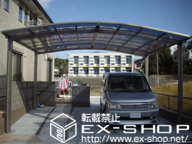 のカーポート カーブポートシグマIII　ワイド 積雪〜20cm対応 施工例