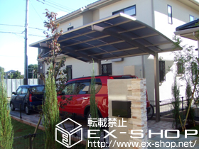 のカーポート カーブポートシグマIII 積雪〜20cm対応 施工例