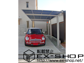 のカーポート アーキフィット 延長 積雪〜20cm対応 施工例