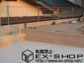 のフェンス・柵 マイアミフェンス 8A型 フリーポール 施工例