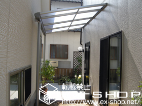 のテラス屋根 ヴェクターテラス F型 テラスタイプ 単体 積雪〜20cm対応 施工例