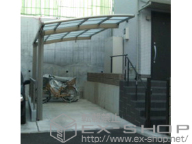 のカーポート カーブポートシグマIII 積雪〜20cm対応 施工例