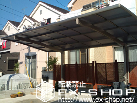 のカーポート カーブポートシグマIII 積雪〜20cm対応 施工例