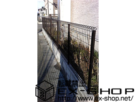 のフェンス・柵 イーネットフェンス1F型 施工例