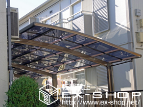 のカーポート カーブポートシグマIII 延長 積雪〜20cm対応 施工例