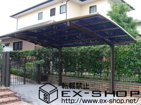 のカーポート カーブポートシグマIII 積雪〜20cm対応 施工例