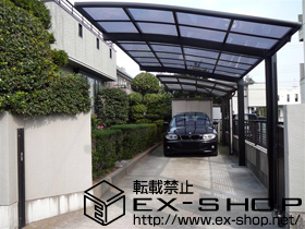 のカーポート カーブポートシグマIII 積雪〜20cm対応 施工例