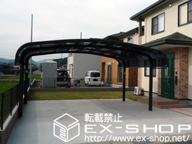 のカーポート テールポートシグマIII ワイド 積雪〜20cm対応 施工例