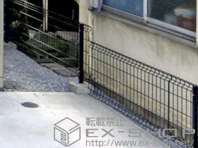 LIXIL ���N�V��(TOEX)�̃t�F���X�E��E�� �n�C�O���b�h�t�F���XUF8�^ �t���[�|�[���^�C�v �{�H��