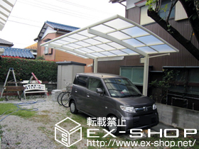 のカーポート カーブポートシグマIII 積雪〜20cm対応 施工例