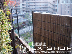 のフェンス・柵 イーネットフェンス　1F型 施工例