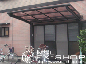 のサイクルポート・駐輪場 カーブポートシグマ?ミニ 積雪〜30cm対応 施工例