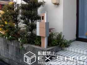 の機能門柱・ポスト ファンクションユニット ルミフェイス 施工例