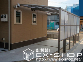 のカーポート カーブポートシグマ? 積雪〜20cm対応 施工例