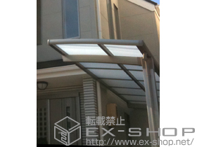 のサイクルポート・駐輪場 カーブポートシグマ?ミニ 積雪〜20cm対応 施工例