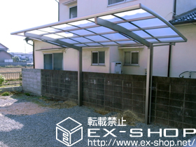 のカーポート カーブポートシグマ? 積雪〜20cm対応 施工例