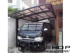 のカーポート カーブポートシグマ? 積雪〜20cm対応 施工例