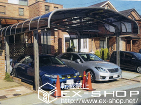 のカーポート テールポートシグマ? M合掌タイプ 積雪〜20cm対応 施工例