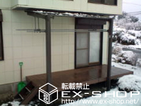 のウッドデッキ リコステージII 単体 施工例