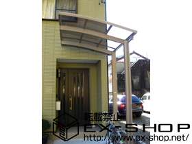 のサイクルポート・駐輪場 ファインポートＩＩ R ミニ　積雪〜20cm対応 施工例