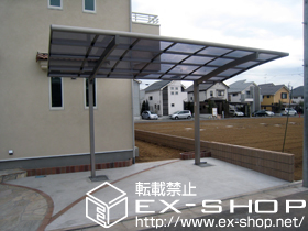 のカーポート カーブポートシグマIII 積雪〜20cm対応 施工例