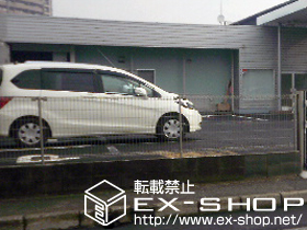 のフェンス・柵 ハイグリッドフェンスN1型 間仕切りタイプ 施工例