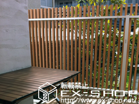 のフェンス・柵 プログコートフェンスF1型 施工例