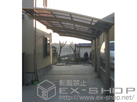 のカーポート カーブポートシグマIII 縦連棟　積雪〜20cm対応 施工例