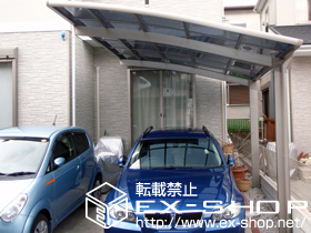 のカーポート カーブポートシグマIII?積雪〜20cm対応 施工例