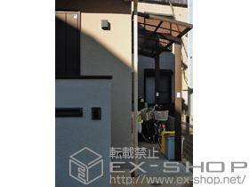 のサイクルポート・駐輪場 カーブポートシグマIII ミニ 積雪〜30cm対応 施工例