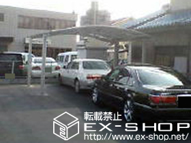 のカーポート プレシオスポート ワイド　積雪〜20cm対応 施工例