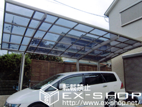 のカーポート カーブポートシグマIII 延長 積雪〜20cm対応 施工例