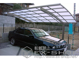 のカーポート カーブポートシグマIII 積雪〜20cm対応 施工例