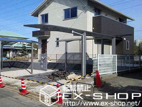 のカーポート プレシオスポート 積雪〜20cm対応 施工例