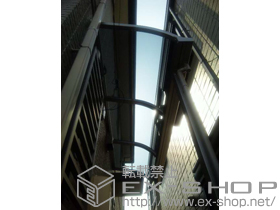 のテラス屋根 ライザーテラスII R型 テラスタイプ 単体　積雪〜20cm対応 施工例