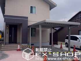 のカーポート ジーポートneo Aタイプ 積雪〜100cm対応 施工例