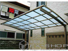 のカーポート カーブポートシグマIII 積雪〜30?対応 施工例