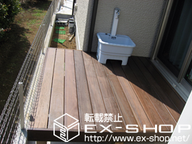 のウッドデッキ イペセレクト 施工例