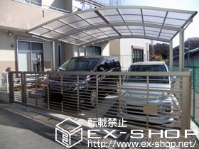 のカーポート レイナツインポート 積雪〜20cm対応 施工例