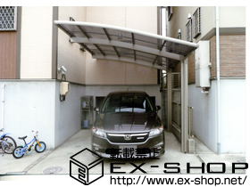 のカーポート カーブポートシグマIII 積雪〜20cm対応 施工例