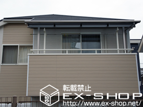 のバルコニー・ベランダ屋根 ライザーテラスII F型 屋根タイプ 単体　積雪〜20cm対応 施工例