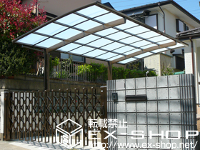 のカーポート カーブポートシグマIII 積雪〜30cm対応 施工例